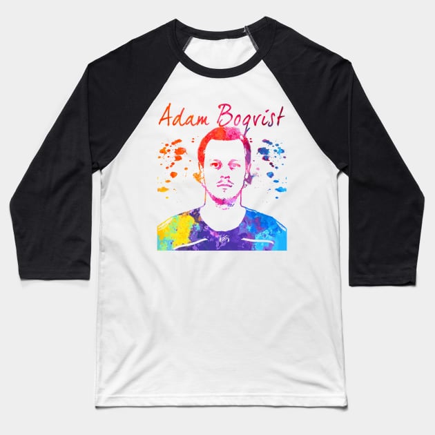 Adam Boqvist Baseball T-Shirt by Moreno Art